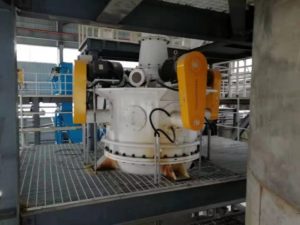 Линия сортировки микрокремнезема с шаровой мельницей с зернистостью D50:57-67 μm и производительностью 1 т в час для компании в провинции Аньхой, производящей кварцевые маты