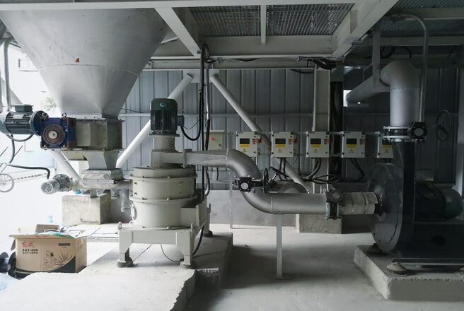 Линия дробления десульфуратора на коксогазовом заводе в Наньян, провинция Хэнань